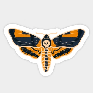 Deaths Head Moth -Silence of the Lambs Sticker